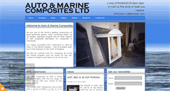 Desktop Screenshot of amc-catamaran.com